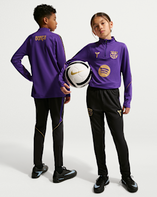 FC Barcelona Strike Away Big Kids' Kobe Dri-FIT Soccer Knit Pants